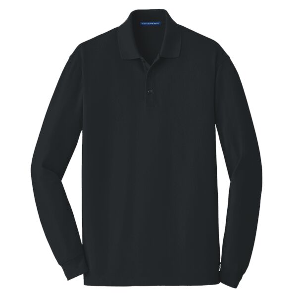 Port Authority EZCotton ® Long Sleeve Polo Thumbnail