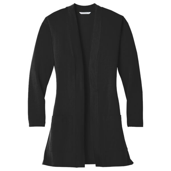 Port Authority® Ladies Concept Long Pocket Cardigan Thumbnail
